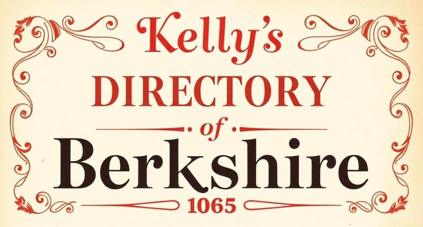 (image for) Kelly's Directory Of Berkshire 1848